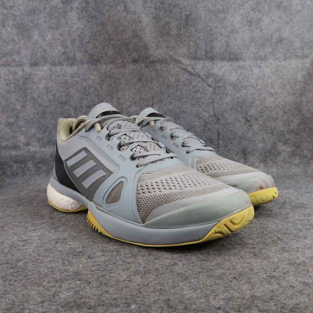 Adidas Shoes Womens 8 Athletic Trainers Stella McCartney Barricade Sneakers Grey